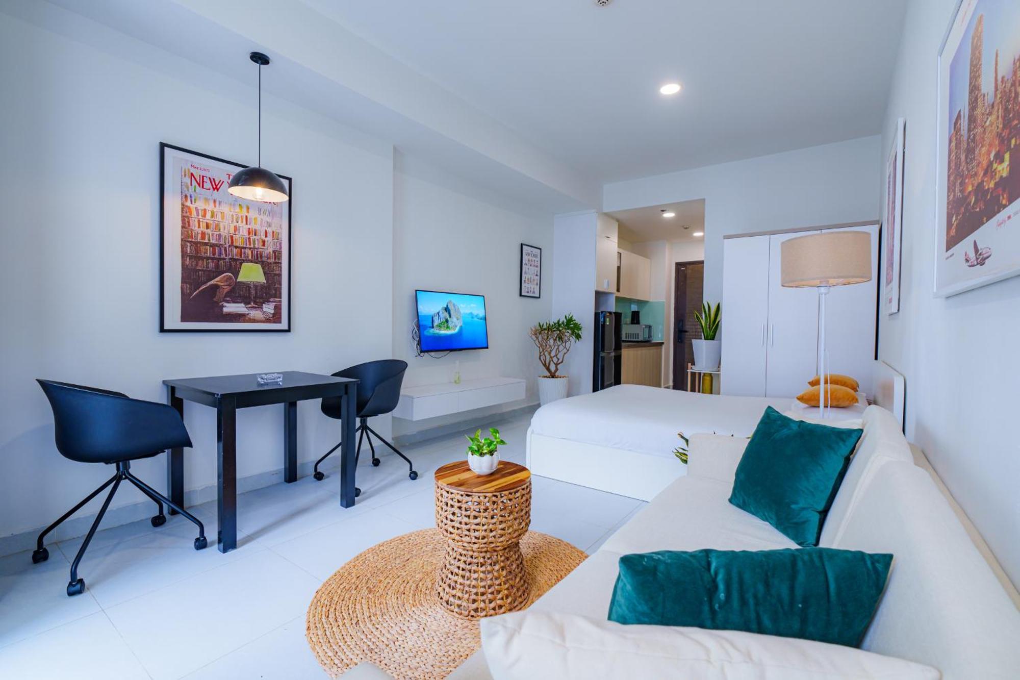 Soho Residence - Serviced Apartment Ho Chi Minh-staden Exteriör bild