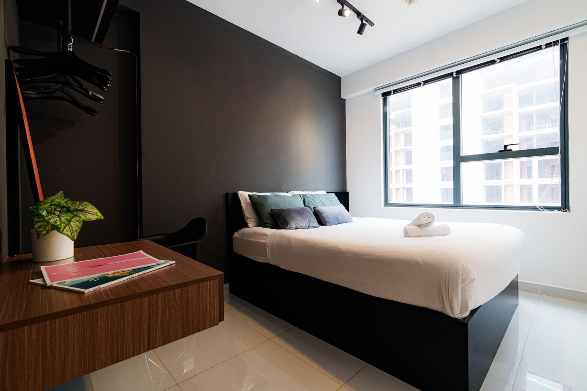 Soho Residence - Serviced Apartment Ho Chi Minh-staden Exteriör bild